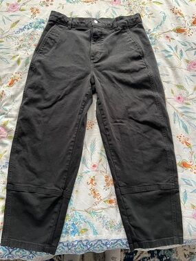 Everlane Black Utility Barrel Leg Pants